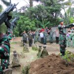 Dandim Temanggung Pimpin Upacara Pemakaman Anggotanya Saat Pilpres 2024